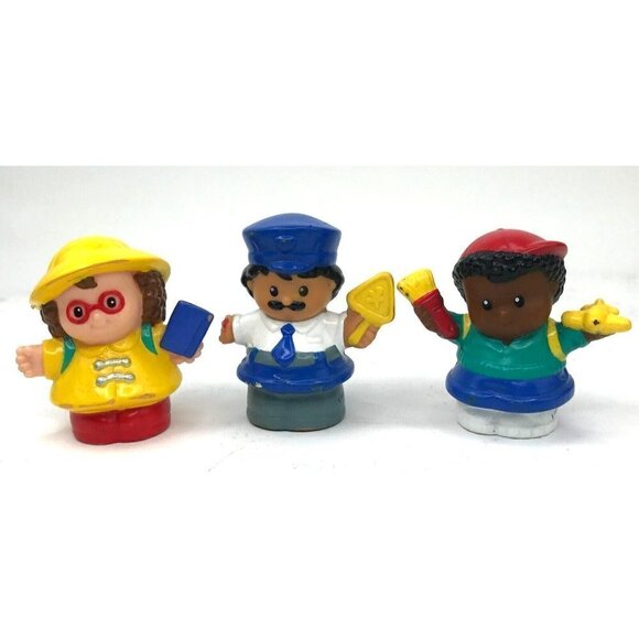 Fisher Price Little People 2002 Beeps the Yellow School Bus Lights Music Sound - Picture 4 of 13
